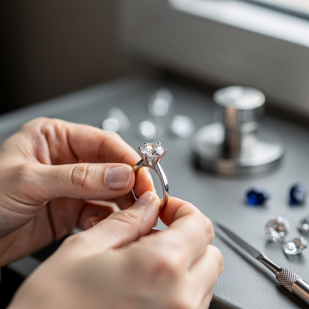 David & Sons Fine Jewelers custom engagement ring design portfolio showcasing unique rings for San Diego couples