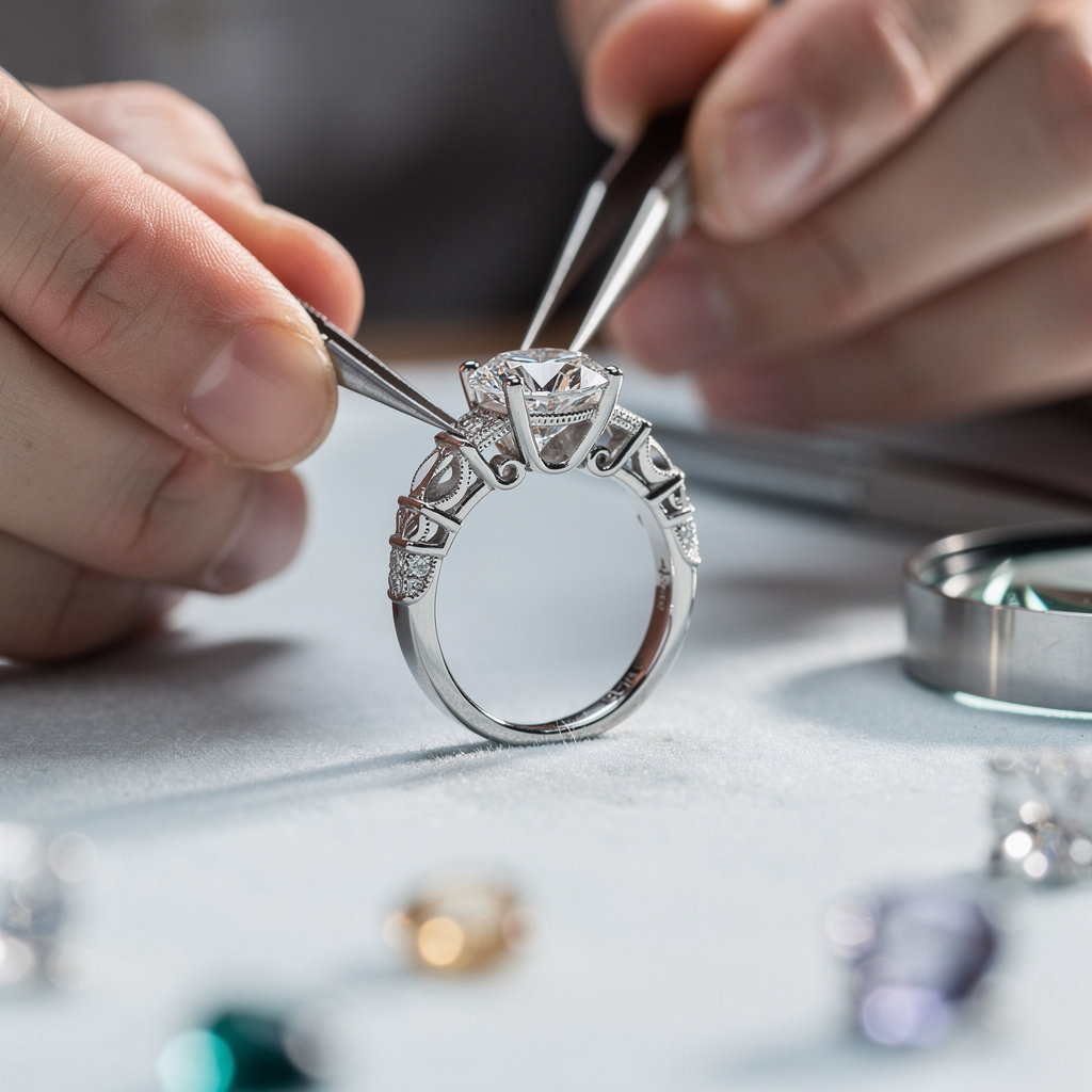 David & Sons Fine Jewelers custom engagement ring design portfolio showcasing unique craftsmanship in San Diego