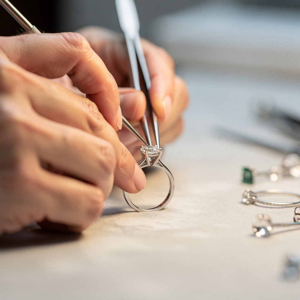 David & Sons Fine Jewelers custom engagement ring design tools and elegant settings in San Diego